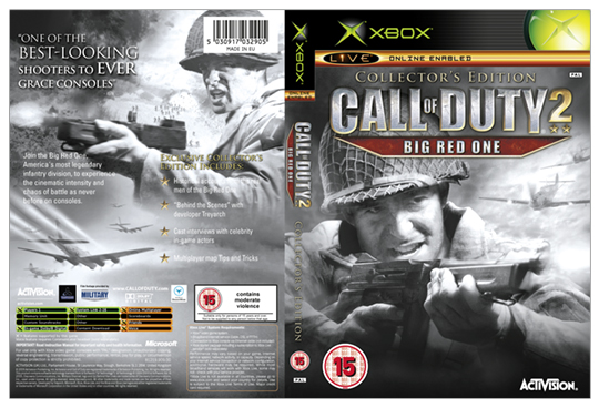 Call of Duty 2: Big Red One Standard and Collectors Edition